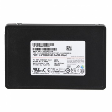 Samsung Semiconductor SSD Samsung PM897 960GB SATA 2.5" MZ7L3960HBLT-00A07 (DWPD 3)