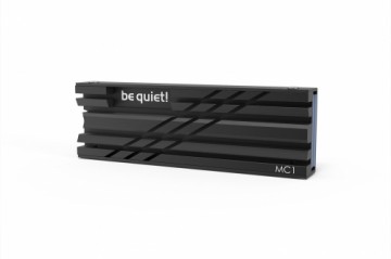 be quiet! MC1 Solid-state drive Heatsink/Radiatior Black 1 pc(s)