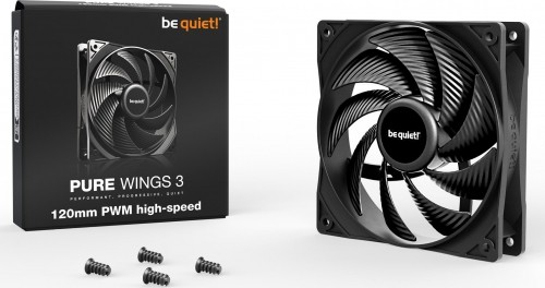 Fan Be Quiet! Pure Wings 3 120mm PWM high-speed image 3