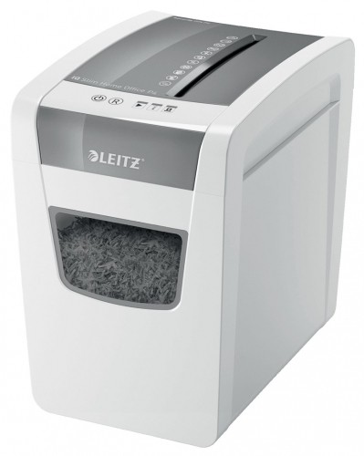 Leitz IQ Slim Office P-4 paper shredder Cross shredding 22 cm White image 1