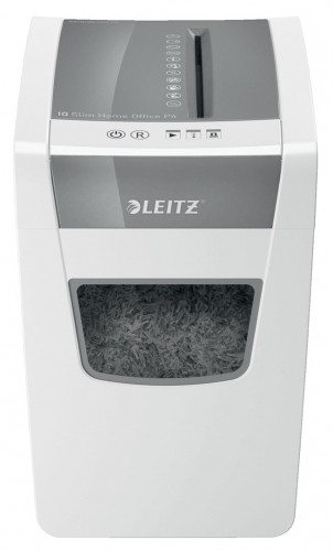 Leitz IQ Slim Office P-4 paper shredder Cross shredding 22 cm White image 2