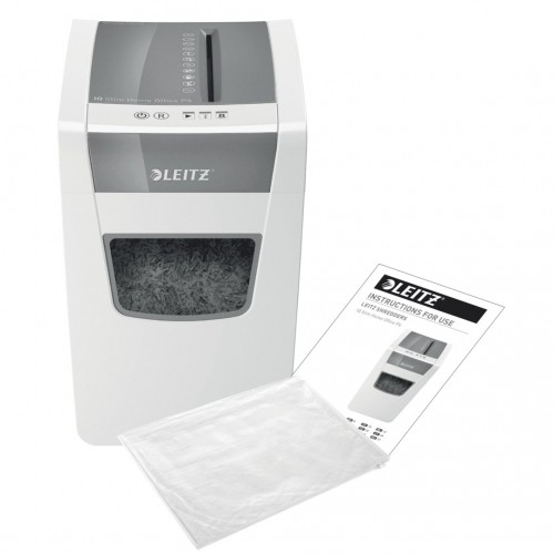 Leitz IQ Slim Office P-4 paper shredder Cross shredding 22 cm White image 5