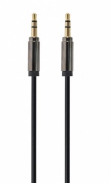 Gembird CCAP-444-1M audio cable 3.5mm Black