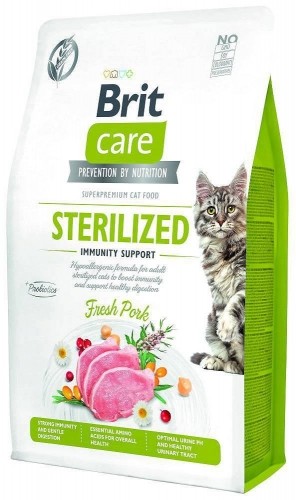 BRIT Care Grain-Free Sterilized Immunity - dry cat food - 7 kg image 1