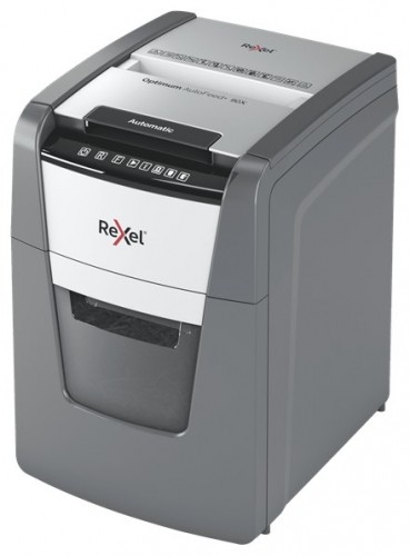 Rexel AutoFeed+ 90X paper shredder Cross shredding 55 dB Black, Grey image 2