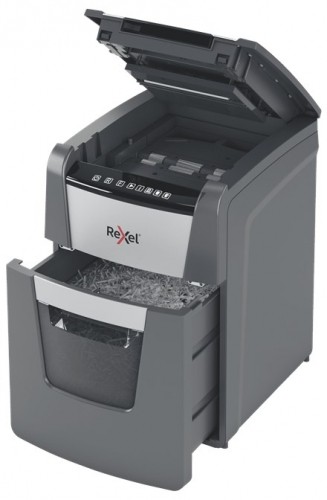 Rexel AutoFeed+ 90X paper shredder Cross shredding 55 dB Black, Grey image 5