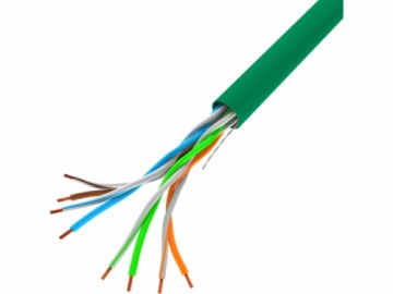 LANBERG LAN UTP CABLE 100MB/S 305M WIRE CCA GREEN