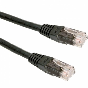 Gembird PP12-3M/BK networking cable Black Cat5e U/UTP (UTP)