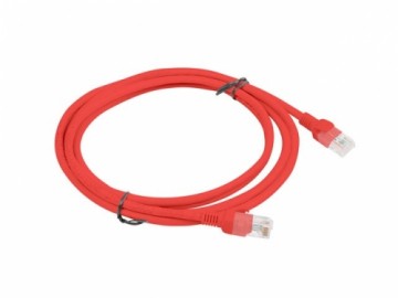 Lanberg PCU5-10CC-0200-R networking cable 2 m Cat5e U/UTP (UTP) Red
