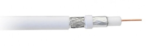 Libox Kabel koncentryczny PCC80 100m coaxial cable RG-6/U White image 3