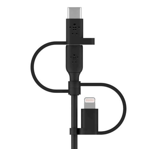 Belkin BOOST CHARGE USB cable 1 m USB A USB C/Micro-USB B/Lightning Black image 4