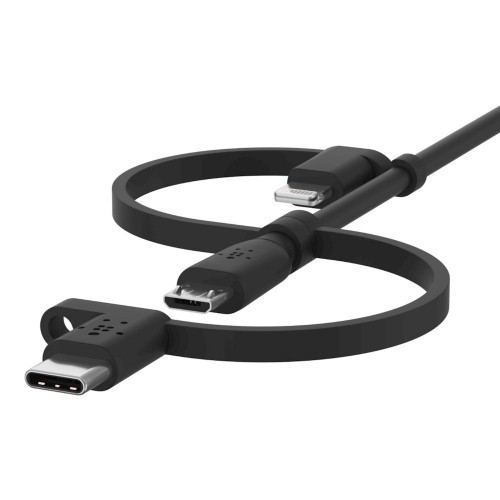 Belkin BOOST CHARGE USB cable 1 m USB A USB C/Micro-USB B/Lightning Black image 5