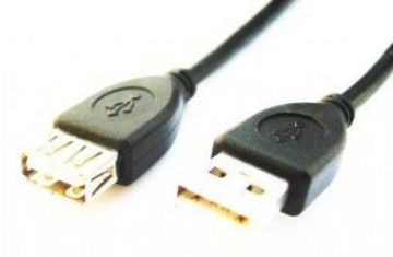 Gembird 3m USB 2.0 A M/FM USB cable USB A Black