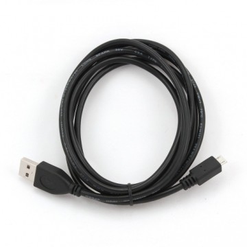 Gembird CCP-MUSB2-AMBM-1M USB cable USB 2.0 Micro-USB B USB A Black