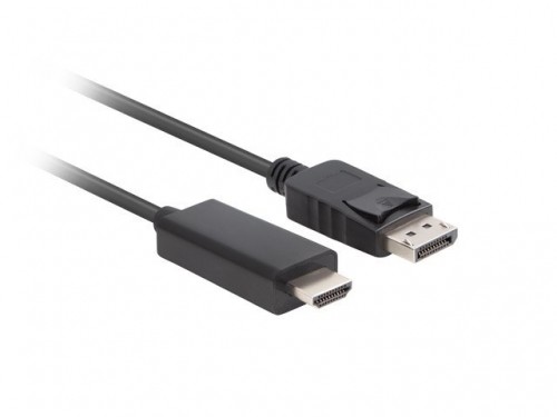 Lanberg CA-DPHD-11CC-0030-BK cable gender changer DisplayPort HDMI Black image 3