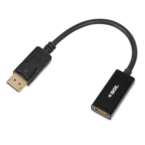iBox IADP4K Display Port to HDMI cable adapter image 1