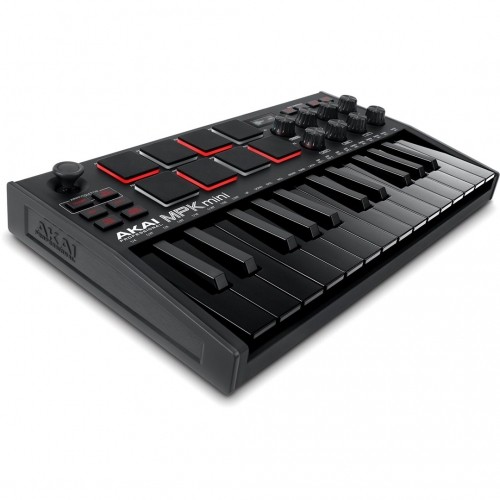 AKAI MPK Mini MK3 Control keyboard Pad controller MIDI USB Black image 1