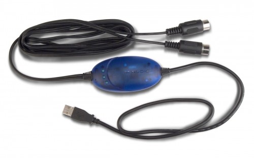 M-AUDIO Uno MIDI / USB interface 16 channels Blue, Black image 1