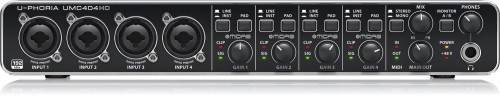 Behringer UMC404HD recording audio interface image 1