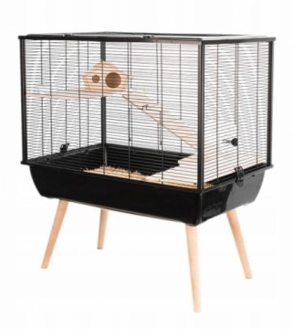 Zolux Cage Neo Silta small rodents H58, black