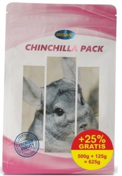 MEGAN Chinchilla Pack -  chinchilla food - 500 + 125 g