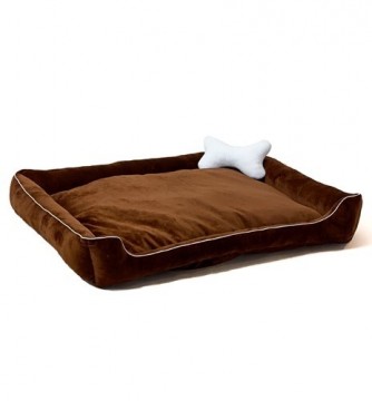 GO GIFT Lux brown - pet bed - 95 x 70 x 9 cm