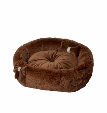 GO GIFT Cocard chocolate XL - pet bed - 65 x 60 x 18 cm