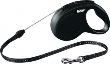 Flexi New CLASSIC 5 m Black Dog Retractable lead