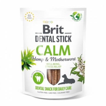 BRIT Dental Stick Calm Hemp & Materwort - dog treat - 251 g
