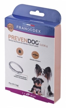 FRANCODEX PrevenDog - collar against ticks - 35 cm