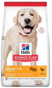 HILL'S Science Plan Canine Adult Light Large Breed Chicken - dry dog food - 14 kg