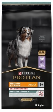 Purina Nestle Purina Pro Plan Medium&Large Adult Optidigest with Turkey 12 kg