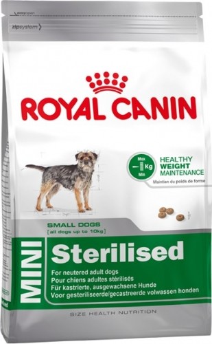 Royal Canin CCN MINI STERILISED - dry food for adult dogs - 8kg image 1