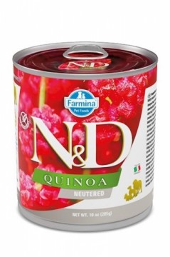 FARMINA N&D Dog Quinoa Pork Neutered - wet dog food - 285 g