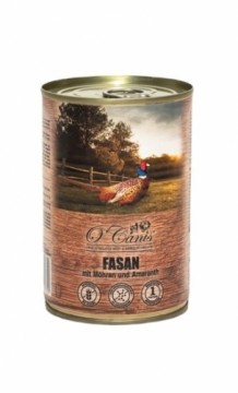 O'CANIS canned-wet dog food- pheasant with carrots- 400 g