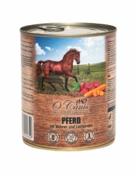 O'CANIS canned dog food- wet food- horse meat with potato- 800 g