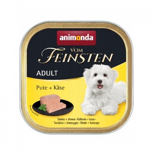 ANIMONDA VOM FEINSTEN ADULT LUNCH Wet dog food Turkey Cheese 150 g image 1