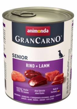 ANIMONDA GranCarno Senior Beef with lamb - Wet dog food - 800 g