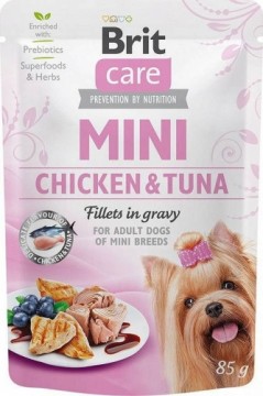 BRIT Care Mini Chicken&Tuna - Wet dog food - 85 g