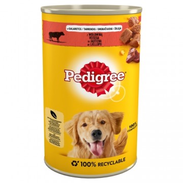 Pedigree 5900951015854 dogs moist food Beef Adult 1.2 kg