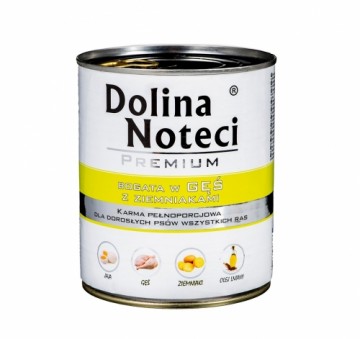 DOLINA NOTECI Premium Rich in goose with potatoes - Wet dog food - 800 g