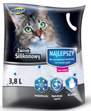 HILTON Silicone Unscented Cat Litter - 3.8 litres