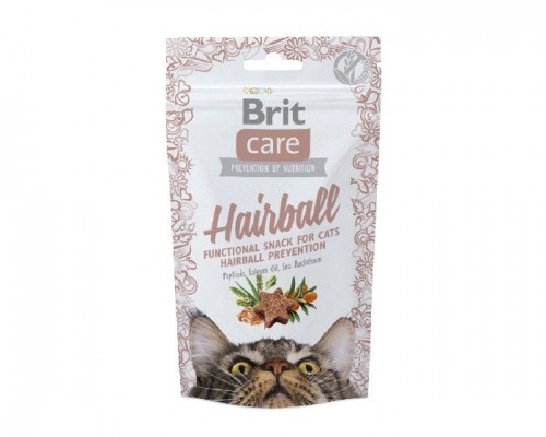 BRIT Care Cat Snack Hairball - cat treat - 50 g image 1