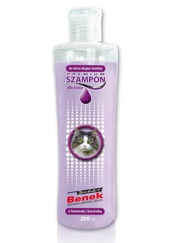 Certech Shampoo with lavender and blueberry for cats Premium 200 ml image 1