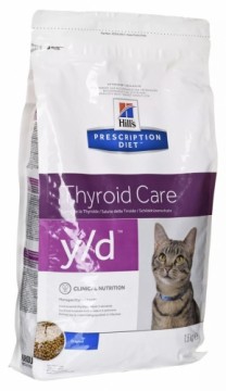 HILL'S PRESCRIPTION DIET Feline y/d Dry cat food 1,5 kg