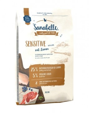 BOSCH Sanabelle Sensitive Lamb - dry cat food - 10 kg