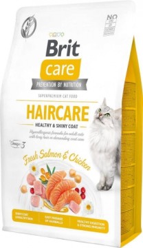 BRIT Care Cat Grain-Free Haircare - dry cat food - 2 kg