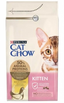 Purina Nestle Purina Cat Chow Kitten cats dry food Chicken 1.5 kg