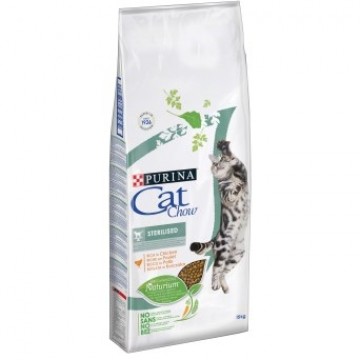 Purina Nestle Purina CAT CHOW STERILISED cats dry food 1.5 kg Adult Chicken