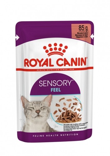 ROYAL CANIN Sensory Feel Wet cat food Chunks in sauce 12x85 g image 2